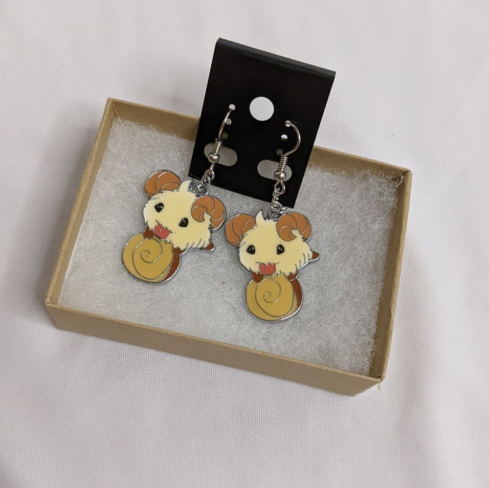 League of Legends Poro Earrings